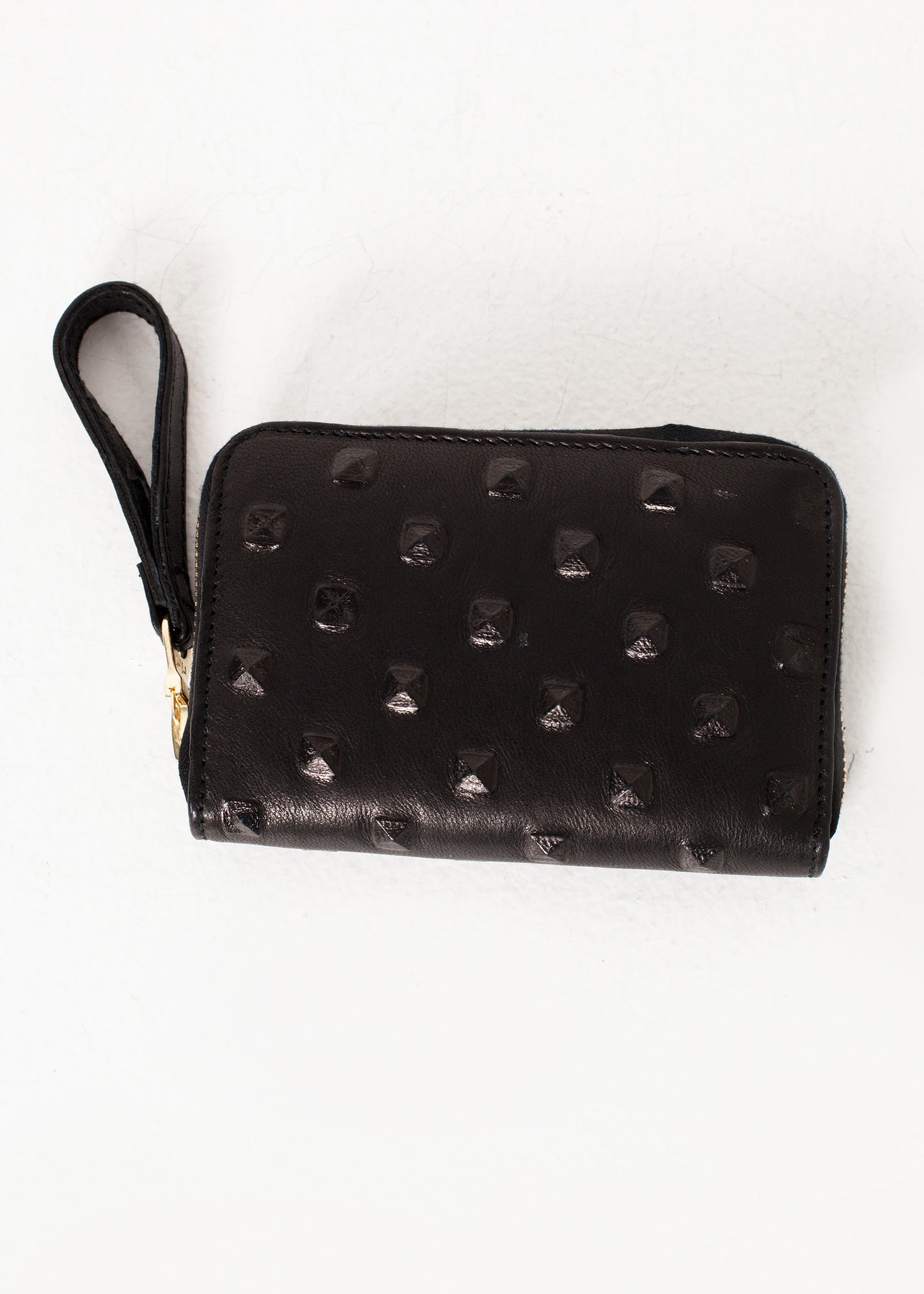 Elodie Leather Wallet in Black